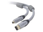 View Item Belkin 4 pin to 6 pin FireWire IEE1394 S400 Cable 1.8m